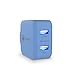 iPhone Charger 24W 4.8A Wanshine Smart Dual Port USB Travel Wall Charger with Hidden LED indicator for iPhone iPad, Samsung Galaxy, HTC Nexus Moto Blackberry(Charges Fast and Quickly) - Blue