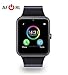 Amazingforless Bluetooth Touch Screen Smart Wrist Watch Phone with Camera - Black