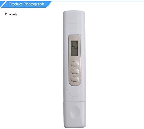 RhinOProof 2017 Advanced TDS Quality Water Tester Meter Automatic calibration Temperature Tester Testing Household Water and Plant Nutrient Levels Family Health care for Baby, Elderly，Pregnant Women