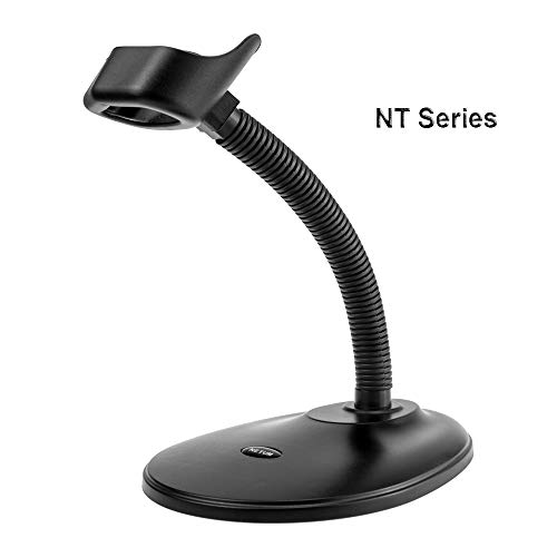 NETUM Adjustable Barcode Scanner Stand Hands Free Barcode Scanning Bar-Code Reader Cradle Holder Adjustable Goose Neck Stand for NT-1698W NT1698LY NT-1228BL NT-1228BC