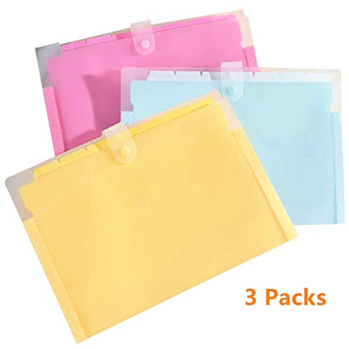 Expanding File Folder 8 Pockets, A4 Paper Harmonium File, Kawaii