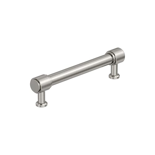 Amerock Faircrest 5-1/16 inch (128 mm) Center-to-Center Satin Nickel Cabinet Pu…