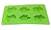 X-Haibei Novelty Dinosaur Chocolate Soap Candle Crayon Silicone Mould Kids Fun Maker