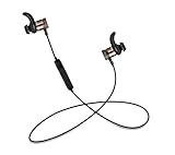 Bluetooth Headphones, BICOL Bluetooth 4.1 Stereo Magnetic Earphones, Secure Fit for Running Sport Gym with Built-in Mic (Gold)