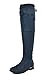 DREAM PAIRS Women's Suede Over The Knee Thigh High Winter Boots