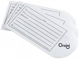 Orsini Printed Pill Envelopes 3.5" x 2.25" (Pack of 25)