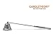 Candle Snuffer / Wick Snuffer - With 9” Long Handle to Safely Extinguish Wicks and Prevent A Spray of Wax or Burns – In Durable Stainless Steel - by Candle Theory