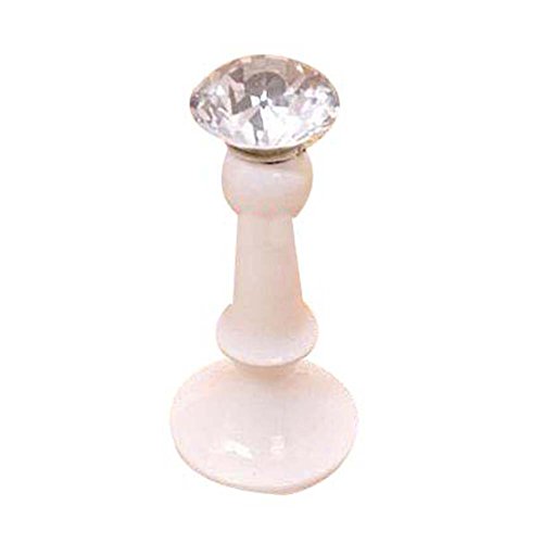Tassel Holder Wall Mounted Hook [J] 2 Pcs Coat Hangers Crystal Curtain Hold-Back - Thumbnail 2