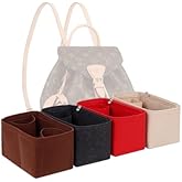 LinerLink Bag Organizer for LV Montsouris PM Backpack (27.5L x 33H x 14D cm)(Beige, Style B)