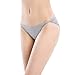 Nightaste Womens String Bikini Briefs Soft Cotton Low Rise High-Cut Panties (M(Waist:28-29 inch), 4 Colors)