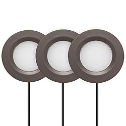 GETINLIGHT Dimmable LED Puck Lights Kit, Recessed