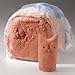 Self Hardening Modeling Clay | Dries Over Night | Toxic Free | Non-Fire Self Hardening Air Dry Clay (25lb, Red)