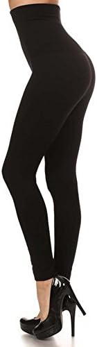 Premium Women Thick High Waist Tummy Compression Slimming Leggings French Terry Lining