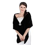 Aukmla Long Wedding Faux Fur Wraps and Shawls Wedding Bridal Stole for Brides and Bridesmaids Aukmla Long Wedding Faux Fur Wraps and Shawls Wedding Bridal Stole for Brides and Bridesmaids