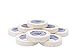 9 Pack 0.94 Inch Masking Tape, Easy Peel, Tear, and Stick Design,White, 60 Yards Length, 540 Total Yards