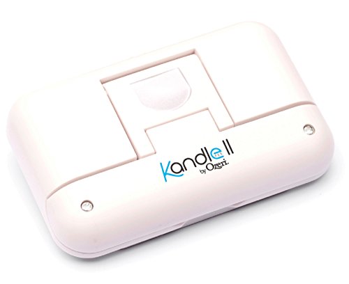 Ozeri Kandle LED Reading Light Designed for Books and eReaders, White