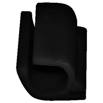 Kristallon CB761 Card Clip, Black (Pack of 10)