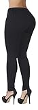 Curvify 765 Premium Women's Enhanced Butt Liftting Skinny Jeans Black 3