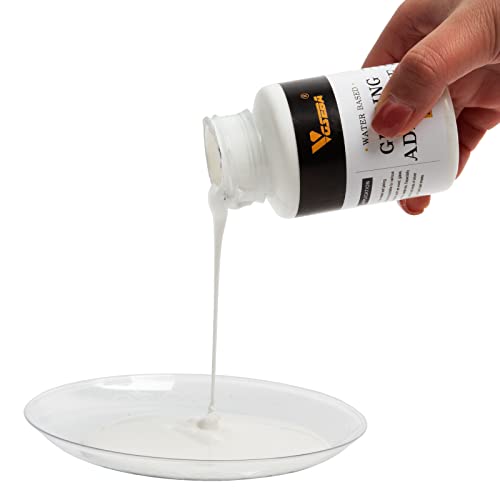 Gold Leaf Adhesive, 6.8oz Gilding Adhesive Set, Metal Leaf Glue and