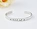 Rise up - Hand Stamped Aluminum Cuff Bracelet, Alexander Hamilton Musical Inspired Star Gift