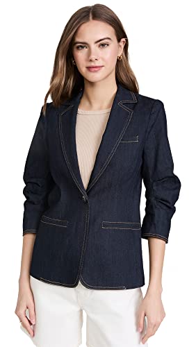 Cinq à Sept Women's Denim Khloe Blazer, Indigo, 8