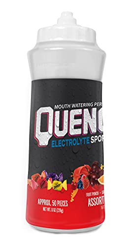 Mueller Quench Gum Bottle, Electrolytes Chewing Gum for Athletes and Sports Tra…