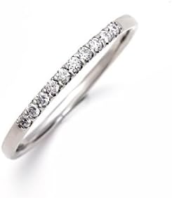 LEGAN (レガン) ハーフ エタニティリング プラチナ 11号 [ 0.1ct / 10石 ] 指輪 pt900 婚約指輪 ダイヤモンド