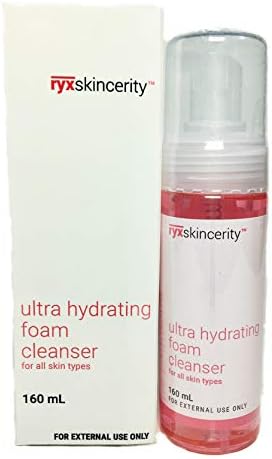 RYXskincerity RYX Ultra-Hydrating Foam Cleanser, 160ml - Prevents Breakouts, Exfoliates & Whitens Skin
