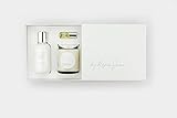 By Rosie Jane - Leila Lou Holiday Trio, 2 ounce Hand and Body lotion 2 milliliter Pure Oil Roller Ball 20 Hour Votive Candle