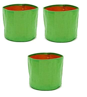 COIR GARDEN HDPE Grow Bag, 18x18 inch, 3 Piece