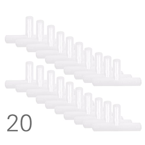 KLOUD City Aquarium Fish Tank White Airline Air Tube Tubing Connectors Filters (T shape)