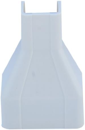 1.25 to 1.75 inch Surface Mount Cable Raceway, White, Reducer - Fire box straight nonmetallic wiring cable