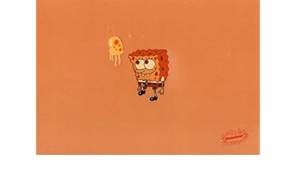 Original Spongebob Squarepants Production Cel From Episode