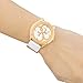Guess G Twist White Dial Silicone Strap Ladies Watch W0911L5