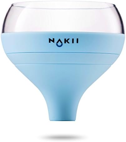Nakii Long-Lasting, Wide-Spout, Portable Water Filter, Fast Filtering with Patented ACF Military Technology- Removes Chlorine, Heavy Metals and other harmful Contaminants- and No Black Specks,