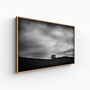 Canvas Wall Art for Living Room, Bedroom Monochrome Landscape Framed Canvas Prints for Home Decoration Ready to Hang - 16x24 inches