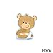 Big Dot of Happiness Baby Boy Teddy Bear - Decorations DIY Baby Shower Party Essentials - Set of 20