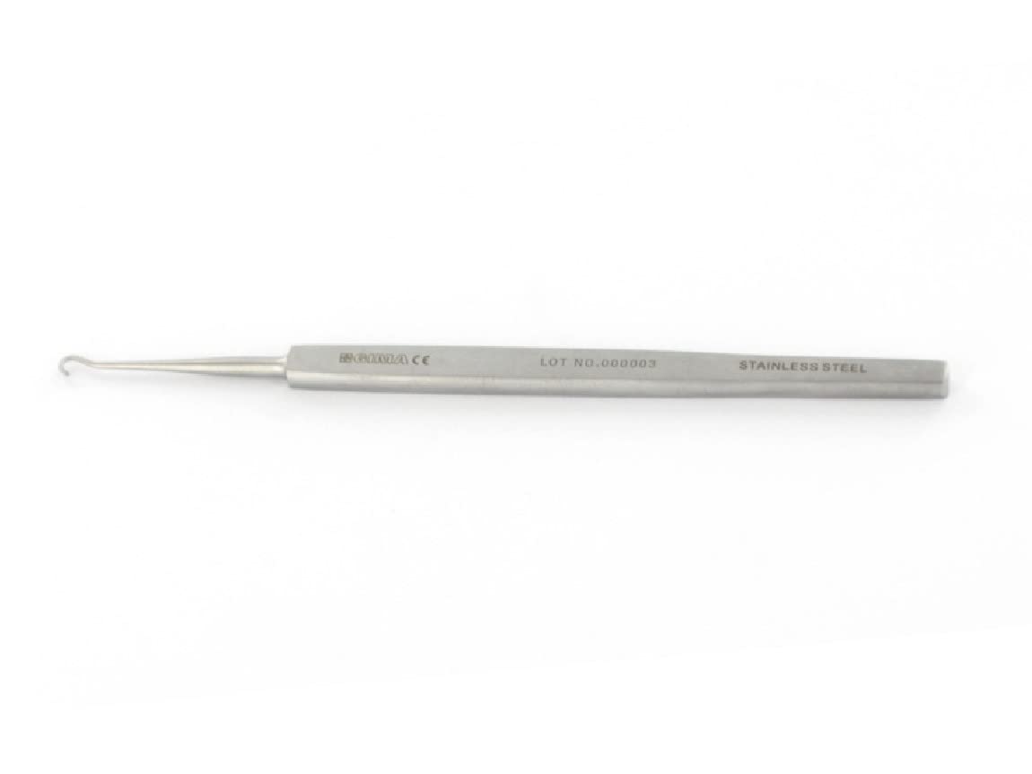 Gima - Frazier Hook, made of Stainless Steel, Blunt Tip, Lenght 13 cm.