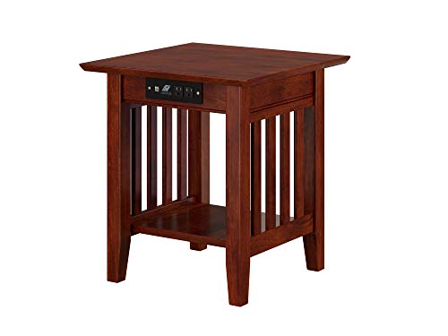 Atlantic-Furniture-AH14214-Mission-End-Table-with-Charging-Station-Walnut-End-Table-20-x-20