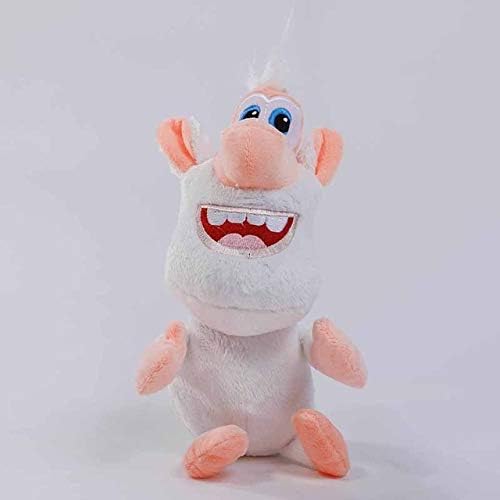 15cm-38cm Russian Cartoon Booba White Pig Cooper Plush Toys Doll Soft Stuffed Doll for Kids Birthday White-About 15cm