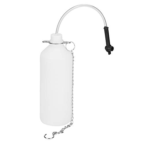 Zerone 3L Capacity Brake Fluid Bleeder, Manual Brake Bleeder Clutch Fluid Bleeder Bleeding Tool with Universal Adapter and Pressure Gauge for Most European Models