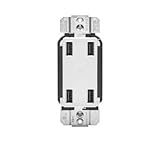 Leviton R02-USB4P-0BW White 4-Port USB Wall Charger