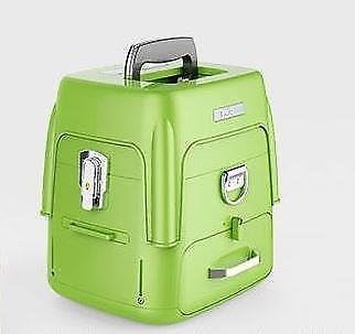 Optical Fiber Fusion Splicer Core Alignment Auto Focus FTTH 5" Display - Green
