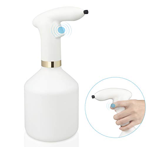 Battery Powered Sprayer,Touch Control Plastic Spray Bottle,1-Liter,USB Charging and Adjustable Nozzle,Multi-Purpose for Gardening, Fertilizing, Cleaning & General Use Spraying