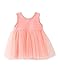 Kidlove Toddler Baby Girl Pleated Tutu Dress Sleeveless Cotton Kids Top Skirt Pink for 24-36M