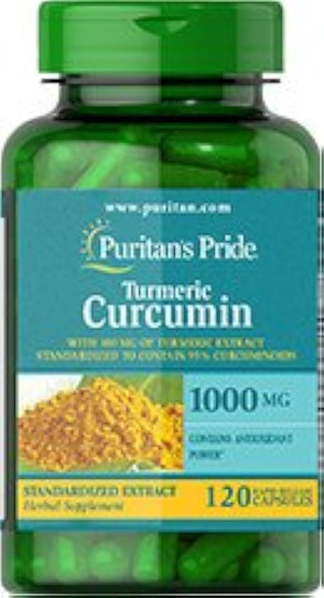 Turmeric Curcumin 1000 mg With Bioperine 5 mg Puritan's Pride 120