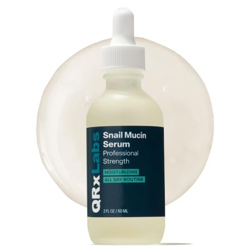 QRxLabs Snail Mucin Face Serum with Collagen