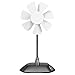 ARCTIC Breeze - USB Desktop Fan with Flexible Neck and Adjustable Fan Speed, portable Desk Fan for Home, Office, Silent USB Fan, Fan Speed: 800–1800 RPM - Silver