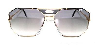 Cazal Sunglasses - Cazal 905 Black Gold Grey Gradient