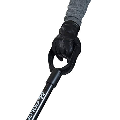 Earthway Contractor 36 Inch Handle Plastic Snow Pusher Shovel with 26 Inch Wide Blade with Steel Scraper - Thumbnail 4